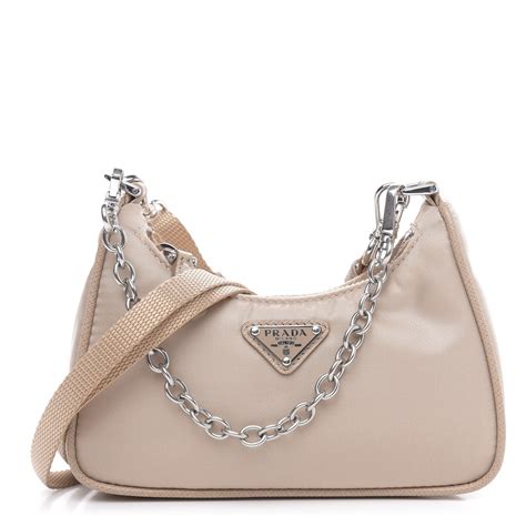 prada vintage bag beige|prada tessuto shoulder bag.